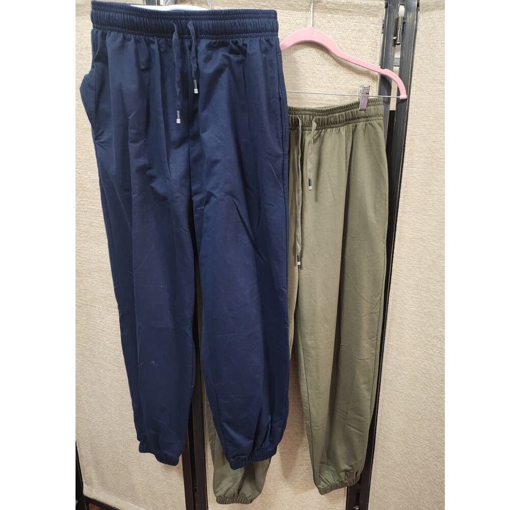 Nothing Special, Just Comfy Green and blue joggers, size L